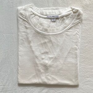 James Perse Standard White Tee